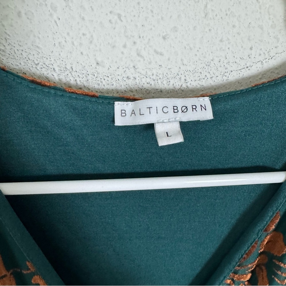 Baltic born uma velvet wrap maxi gown dress - Picture 6 of 8